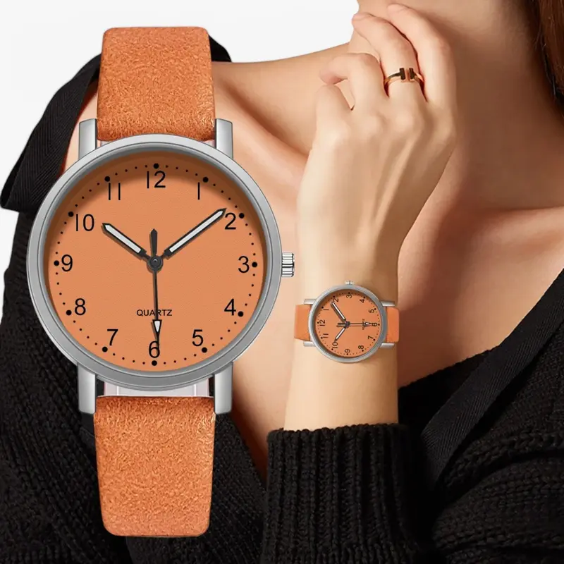 Montre-bracelet Joly design classique bracelet réglable