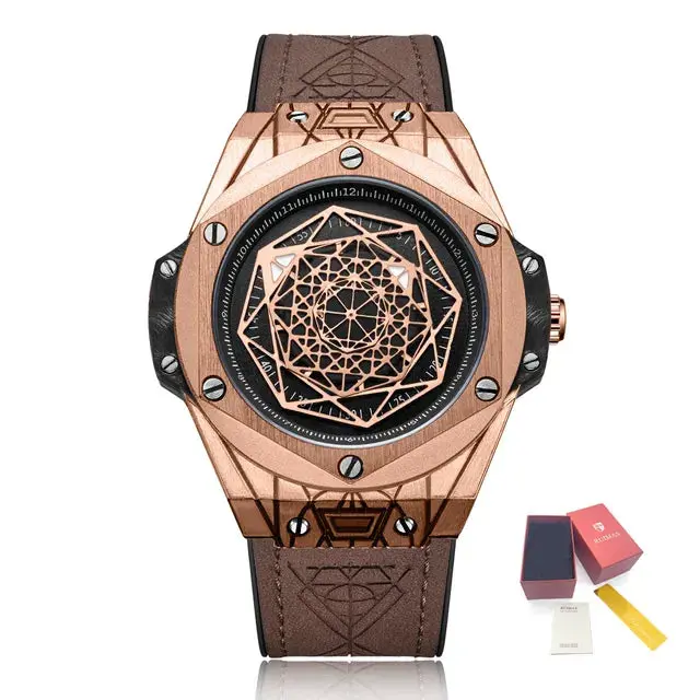 Montre bracelet polyvalente avec des fonctionnalités durables et légères