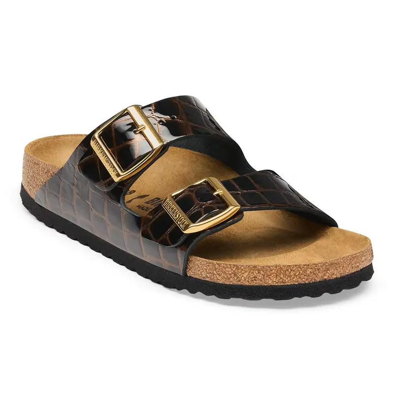 Mule BIRKENSTOCK Femme ARIZONA Emboss leather