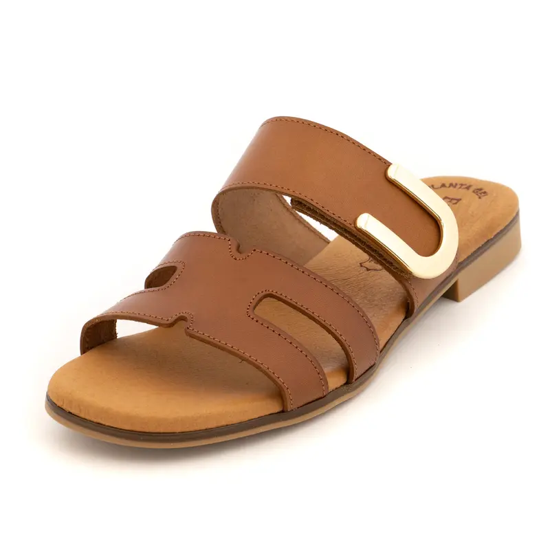 Mule EVA FRUTOS Femme 3002 cognac