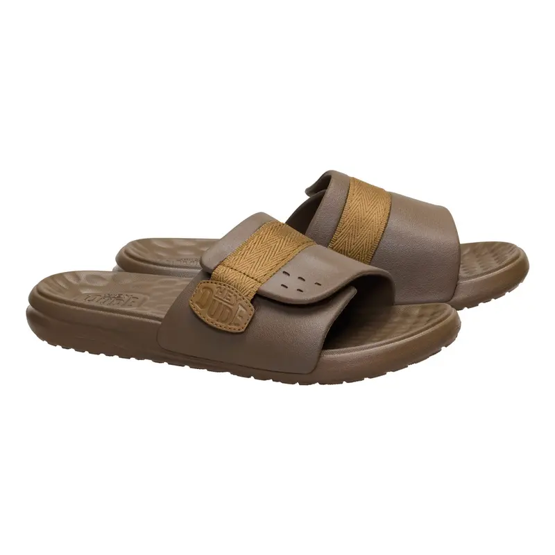 Mule HEY DUDE Homme WAVE ALT SLIDE marron