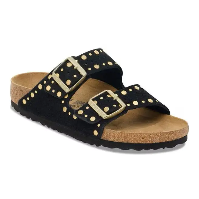 Mules BIRKENSTOCK Femme ARIZONA RIVET noir