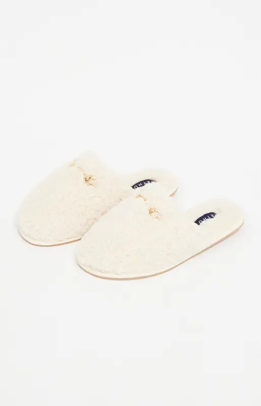 Mules - Polaire Ivoire