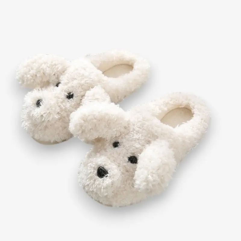Myla – Chaussons slip-on forme cartoon avec semelle plate structurée