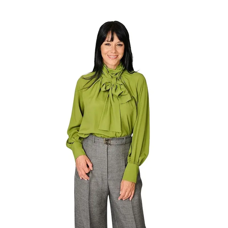 Natan Collection Chemisier femme olive FABLE-J5CES01 206