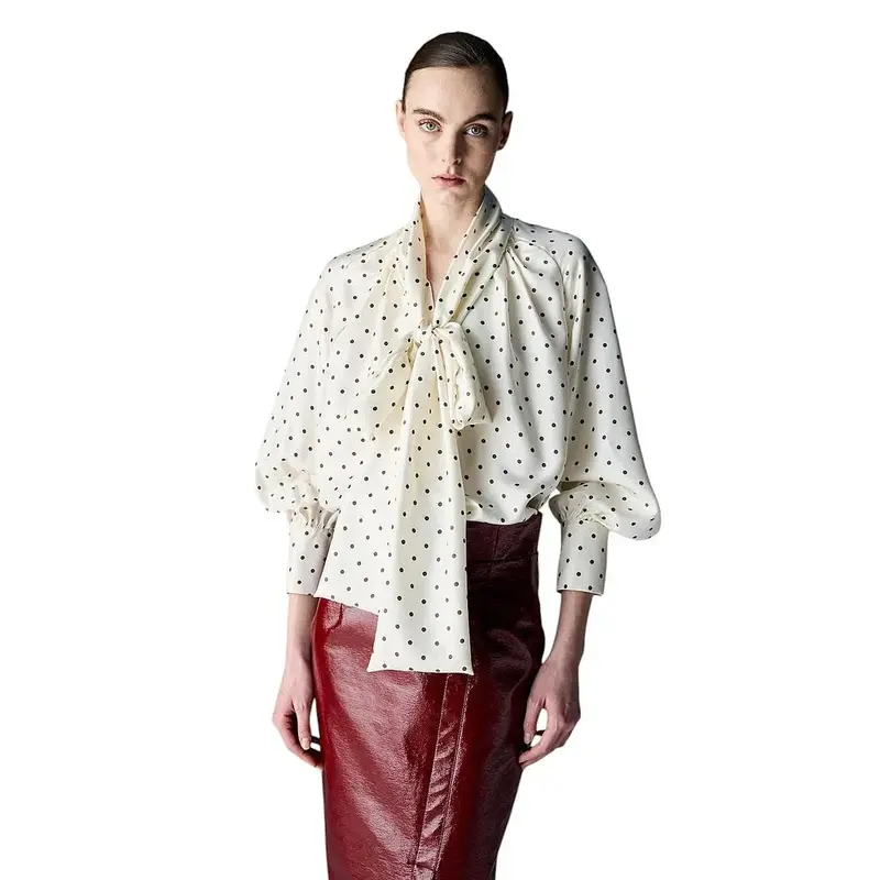 Natan Collection Chemisier femmes ecru FABLE-JAAP28 102