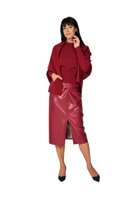 Natan Collection jupe femme rouge FRED2-JZLTX02 271