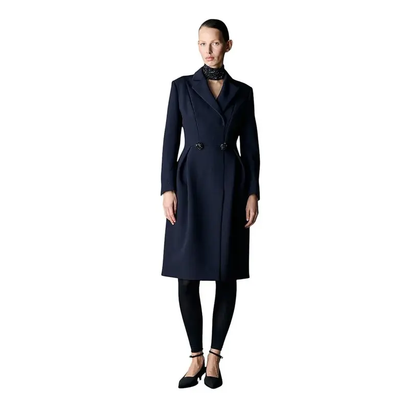 Natan Collection Robe femme bleu marine FOLIE-N5DT01 140