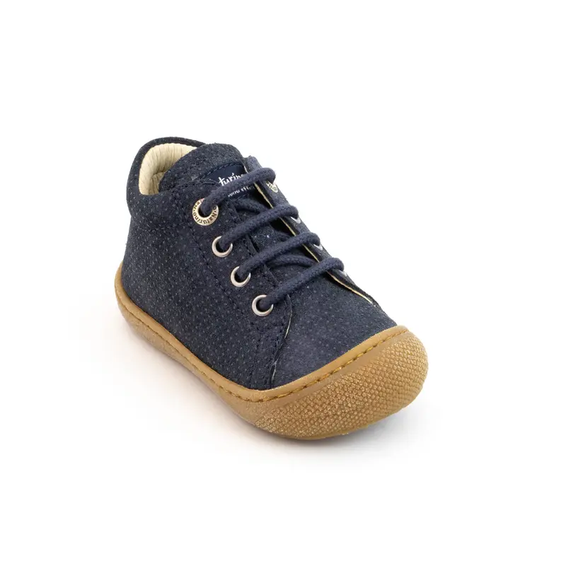 NATURINO COCOON SUEDE Enfant Marine
