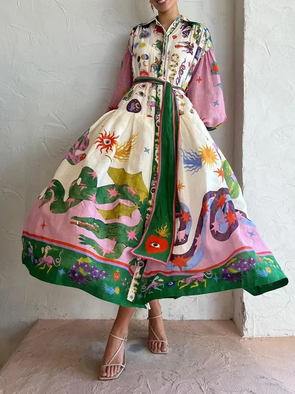 Nevaeh - Robe Maxi Aérée