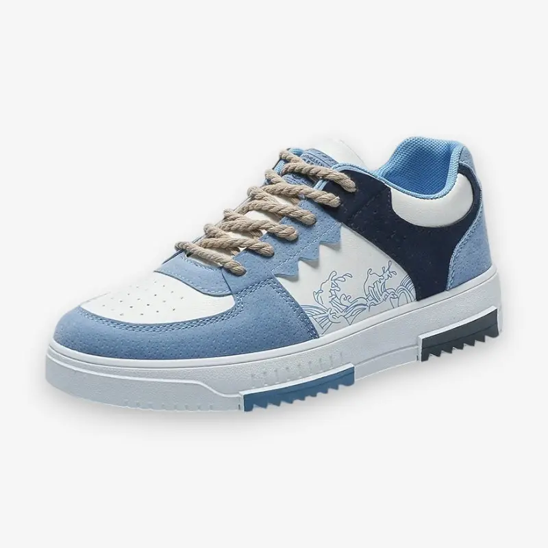 Noah – Chaussures à bout rond avec fermeture à lacets et semelle antidérapante