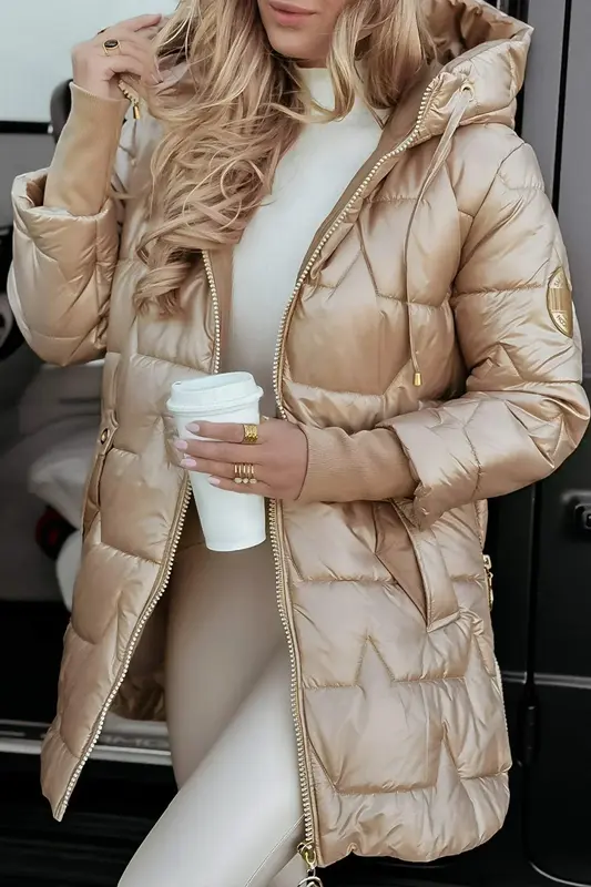 Nolwen - Manteau D'Automne Élégant