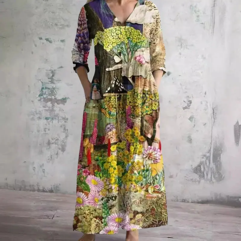 Olda - Élégante Robe Florale