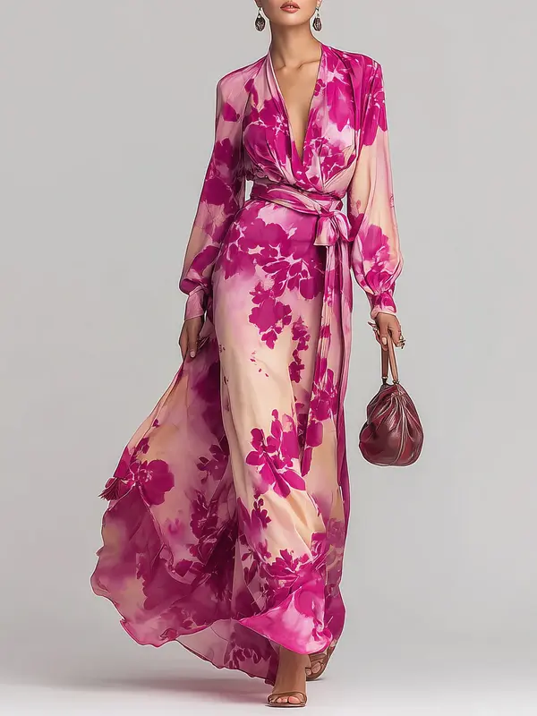 Olivia - Robe Maxi Été Élégante