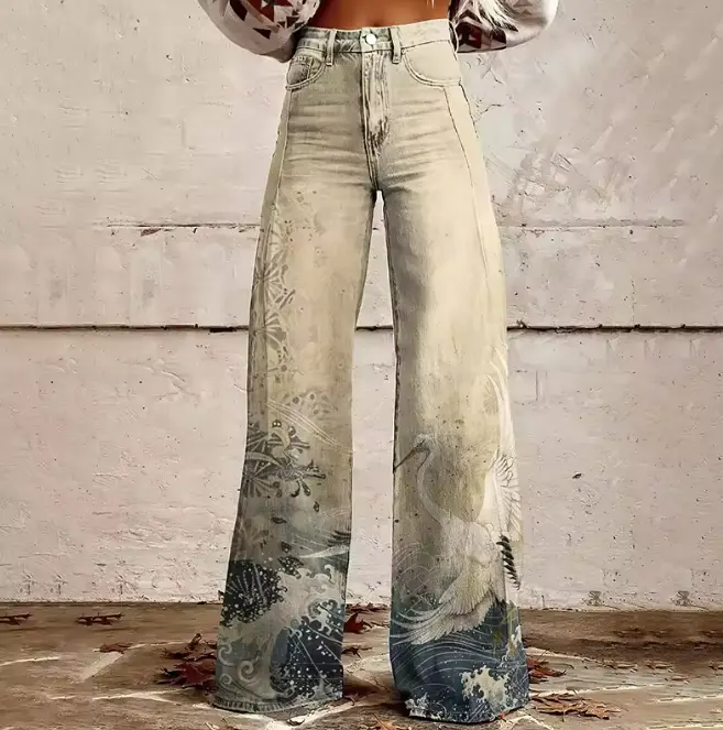 Ondata - Pantalons Confortables Imprimés
