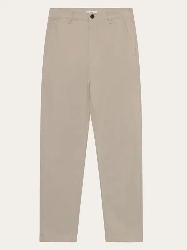 Organic Cotton Tim Canvas Pants GOTS - Light feather gray