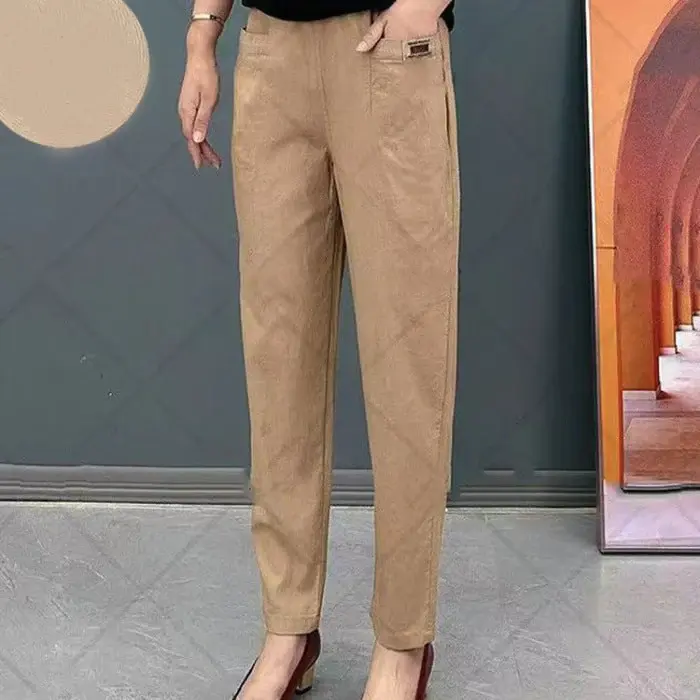 Oriana - Pantalon droit femme avec poches