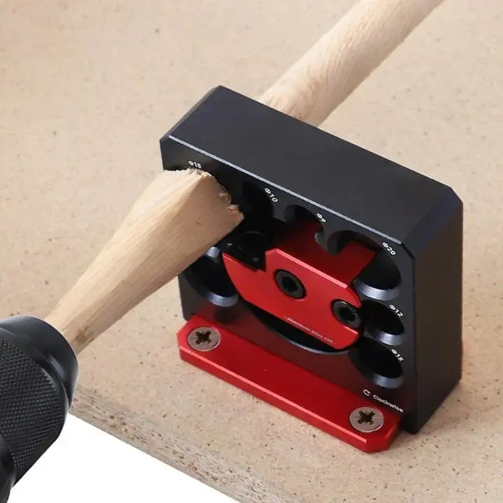 Outil perceuse DrillMaster réglable pour chevilles bois