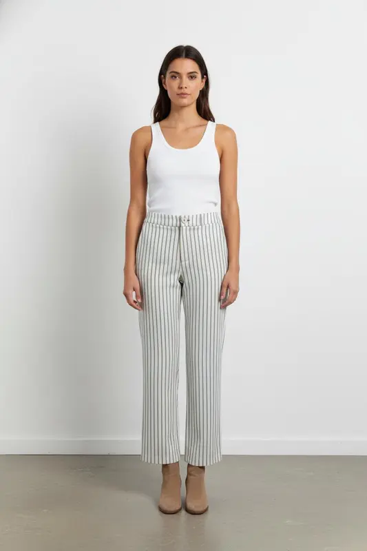 Pantalon Blanc et Bleu - Taille S/36