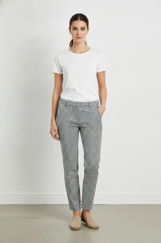 Pantalon Blanc et Noir - Taille XXL/44