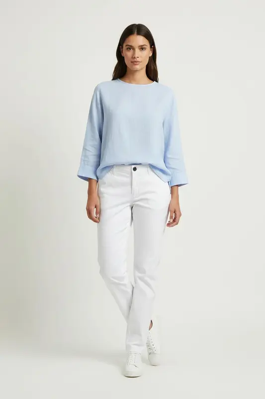 Pantalon Blanc - Taille L/40