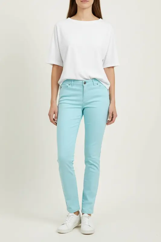 Pantalon Bleu Clair - Taille M/38