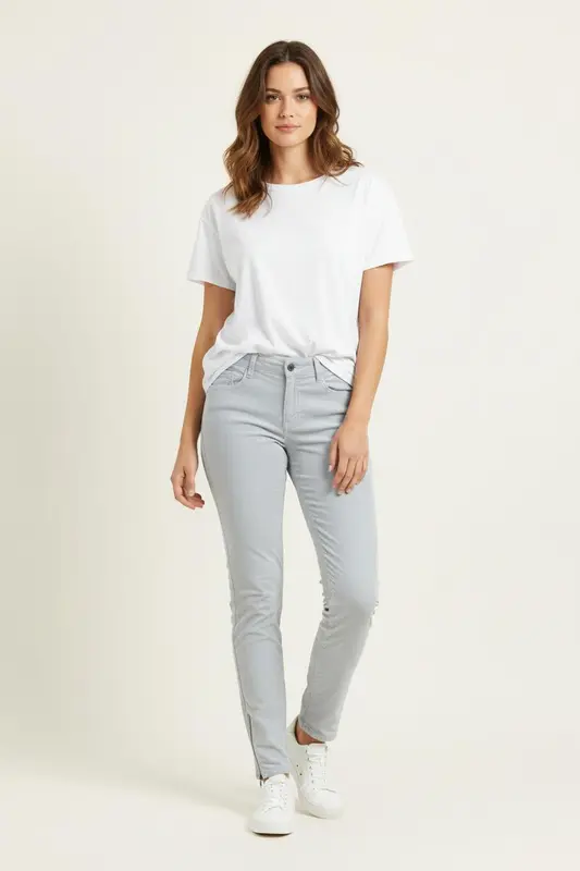 Pantalon Bleu Clair - Taille S/36