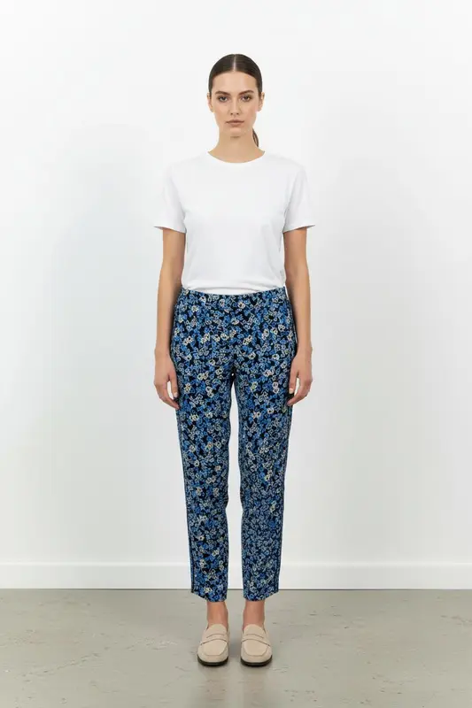 Pantalon Bleu et Blanc - Taille S/36