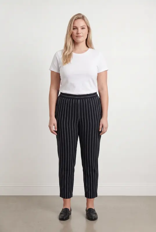 Pantalon Bleu et Blanc - Taille XL/42
