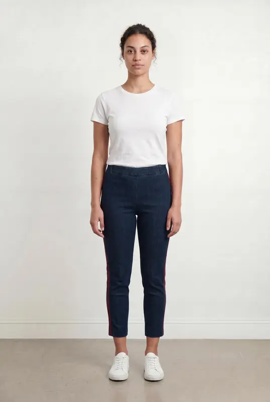 Pantalon Bleu et Rouge - Taille L/40