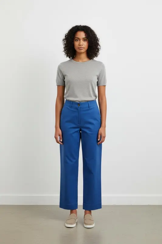 Pantalon Bleu - Taille S/36