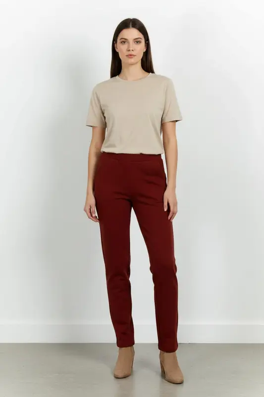 Pantalon Bordeaux - Taille XS/34