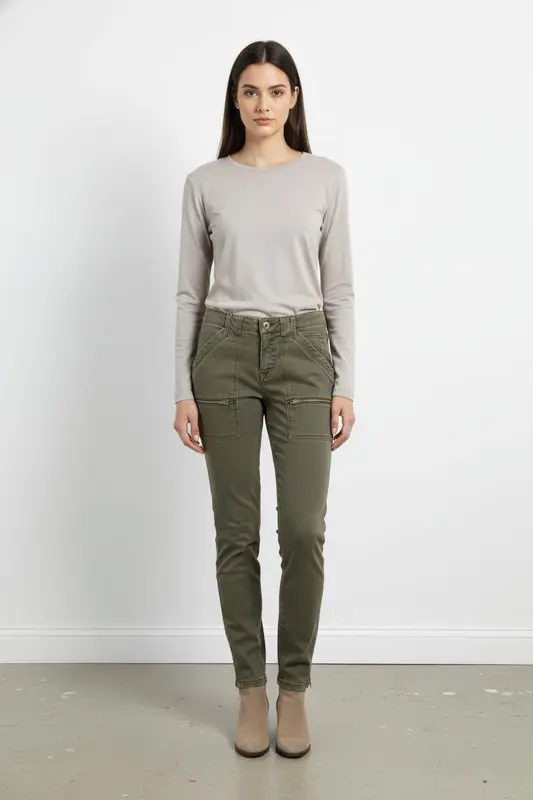 Pantalon Cargo Vert - Taille S/36