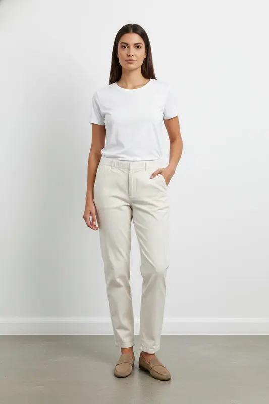Pantalon Chino Beige - Taille S/36