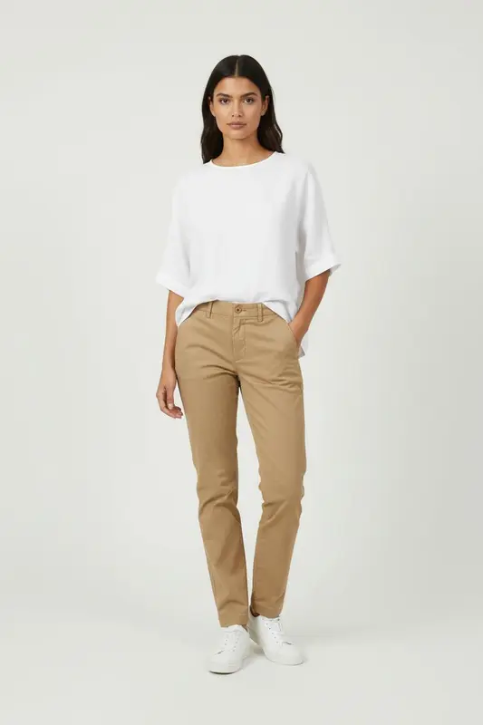 Pantalon Chino Beige - Taille XS/34