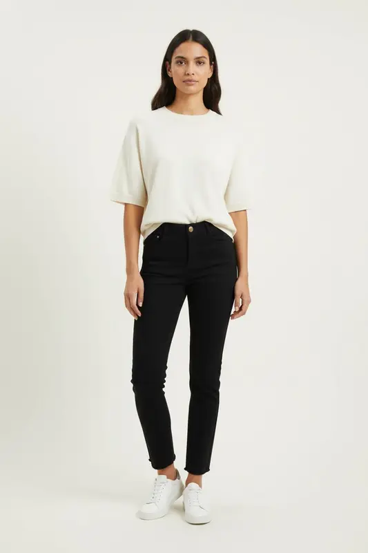 Pantalon Chino Noir - Taille S/36