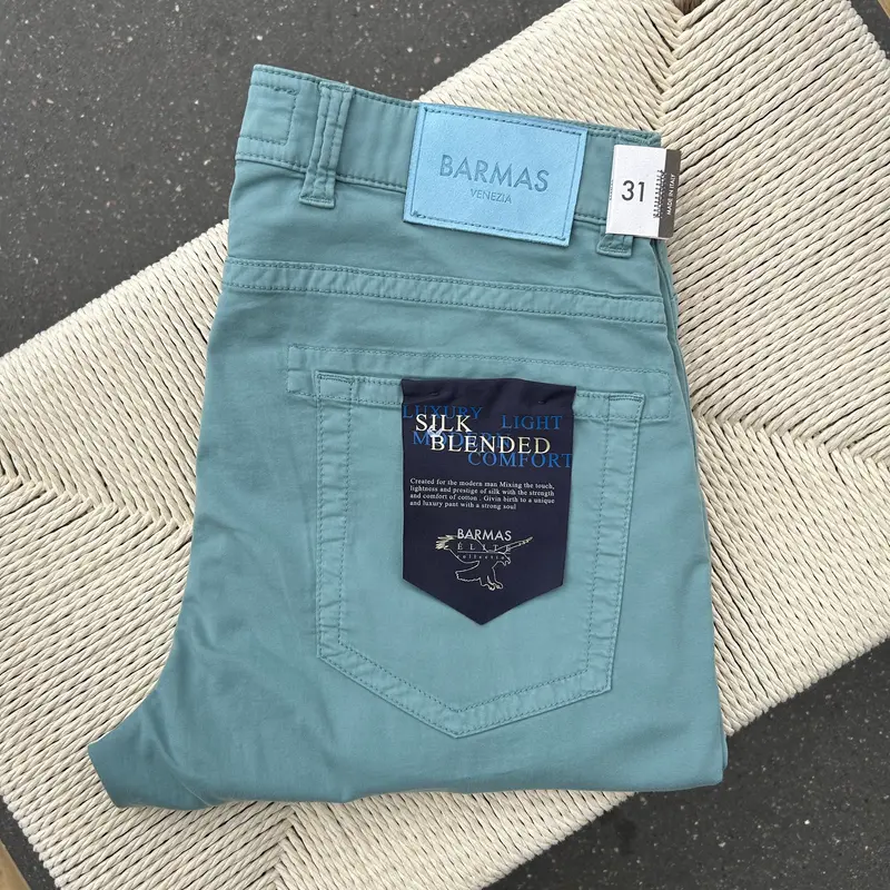 Pantalon chino ultra léger HEAVY vert d’eau
