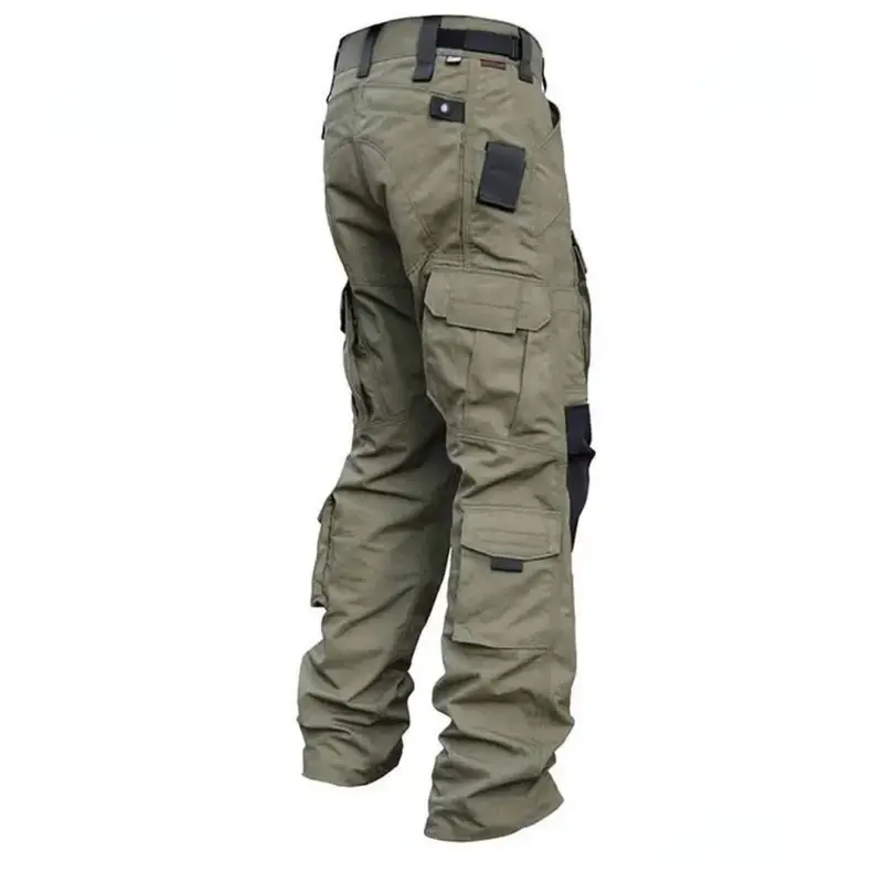 Pantalon de combat tactique avec poches fonctionnelles et ceinture ajustable