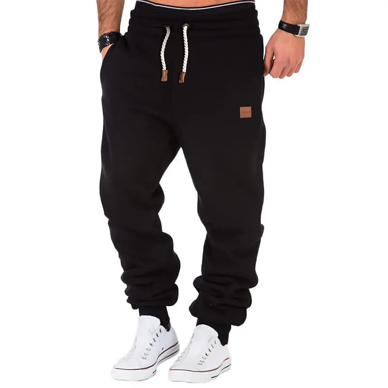 Pantalon de jogging décontracté avec taille réglable et coupe fuselée