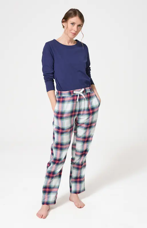 Pantalon en flanelle de coton - Logan