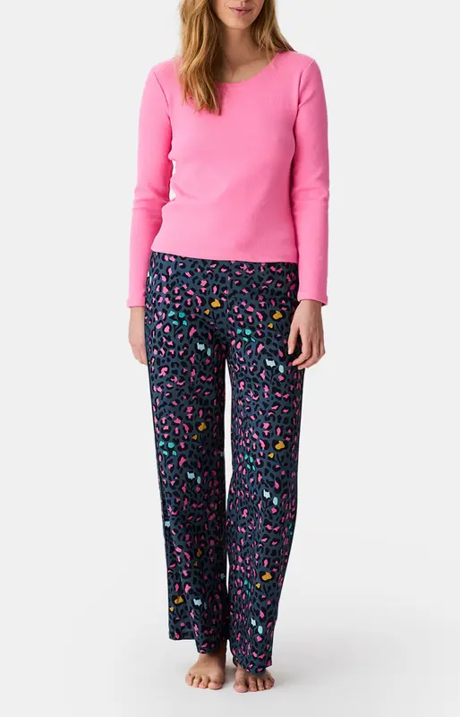 Pantalon en jersey de coton léger - Léopop