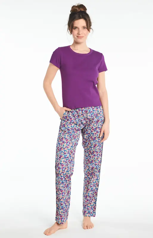 Pantalon Fleur - Violet