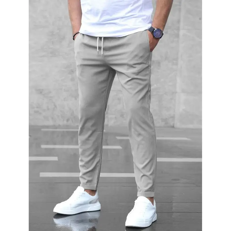 Pantalon homme Branson, coupe moderne, longueur cheville nette
