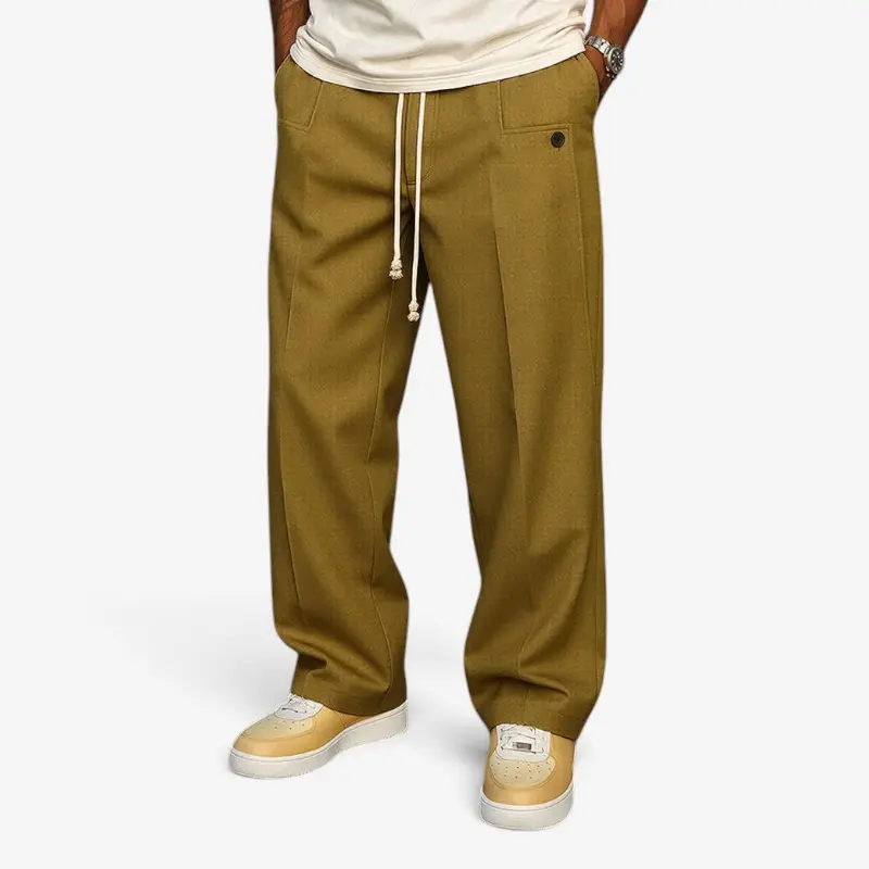 Pantalon homme coupe large