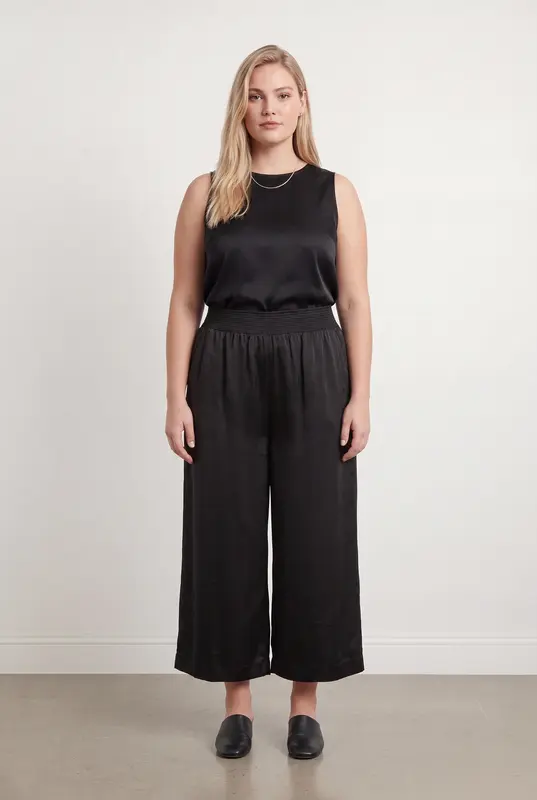 Pantalon Large Noir - Taille XXXL/46