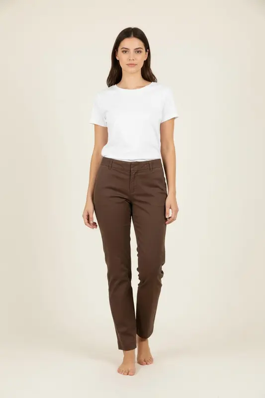 Pantalon Marron - Taille S/36
