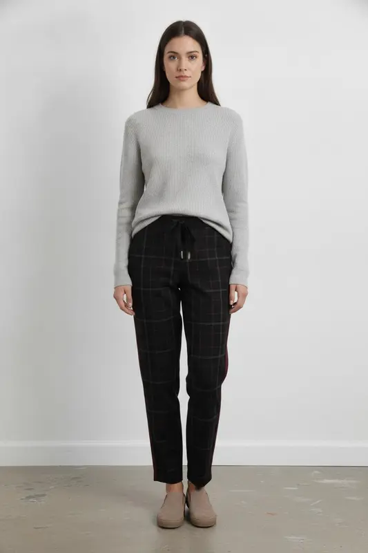 Pantalon Noir et Bordeaux - Taille M/38