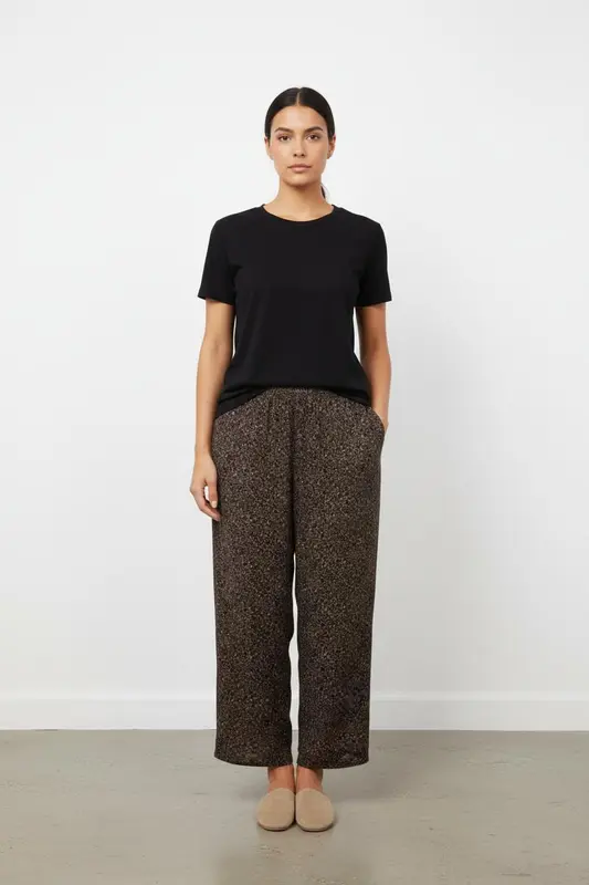 Pantalon Noir et Gris - Taille L/40