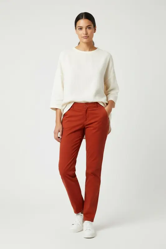 Pantalon Rouge - Taille L/40