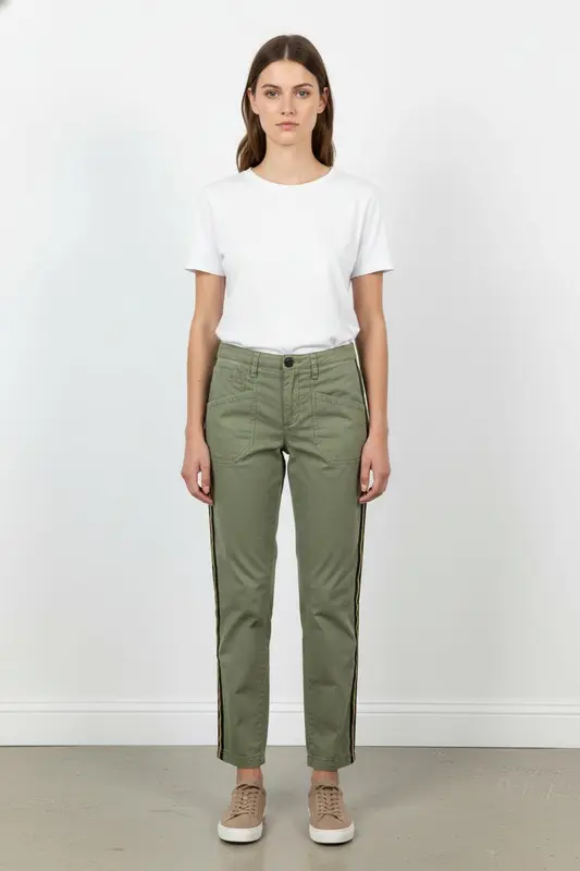 Pantalon Vert et Noir - Taille XS/34